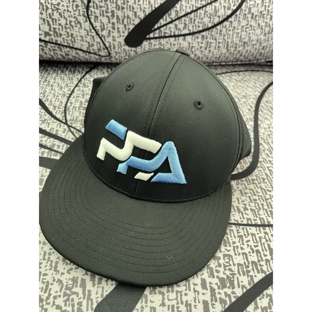 Richardson‎ Hat Cap Fitted Black Mens Small Medium PTS 30 Stretch Fitted